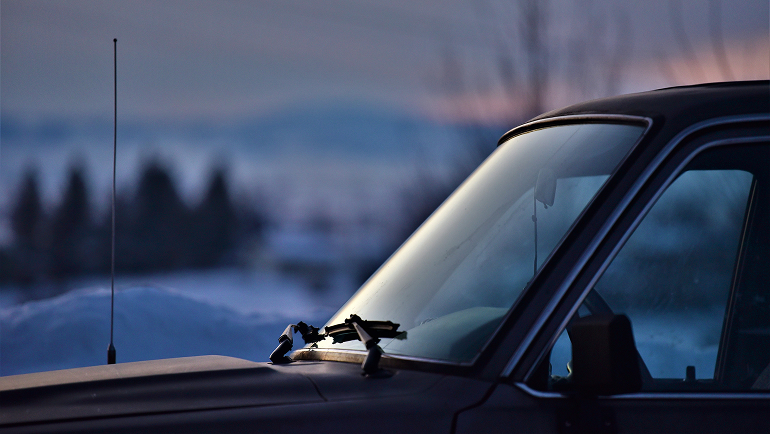 挡风玻璃速度分布测量